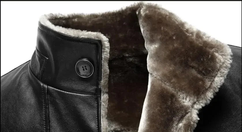 Parka Genuine Leather Winter Fur Coat