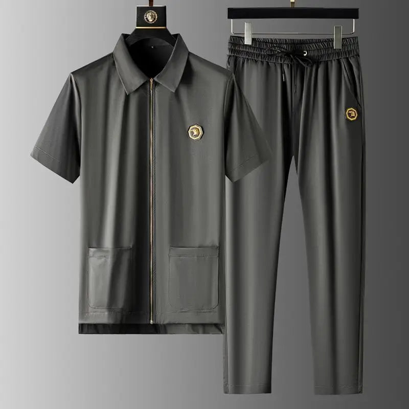 Men's Two Piece Pants Set