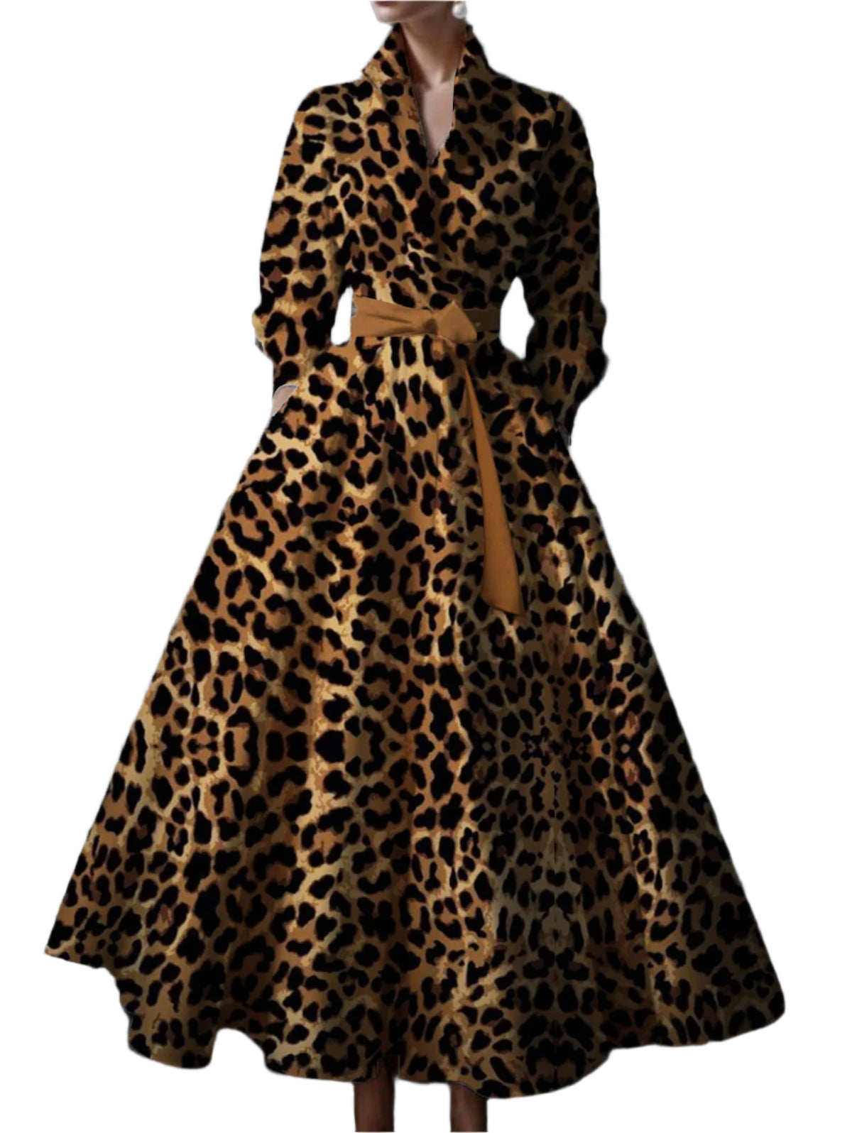 Leopard Pattern Dress