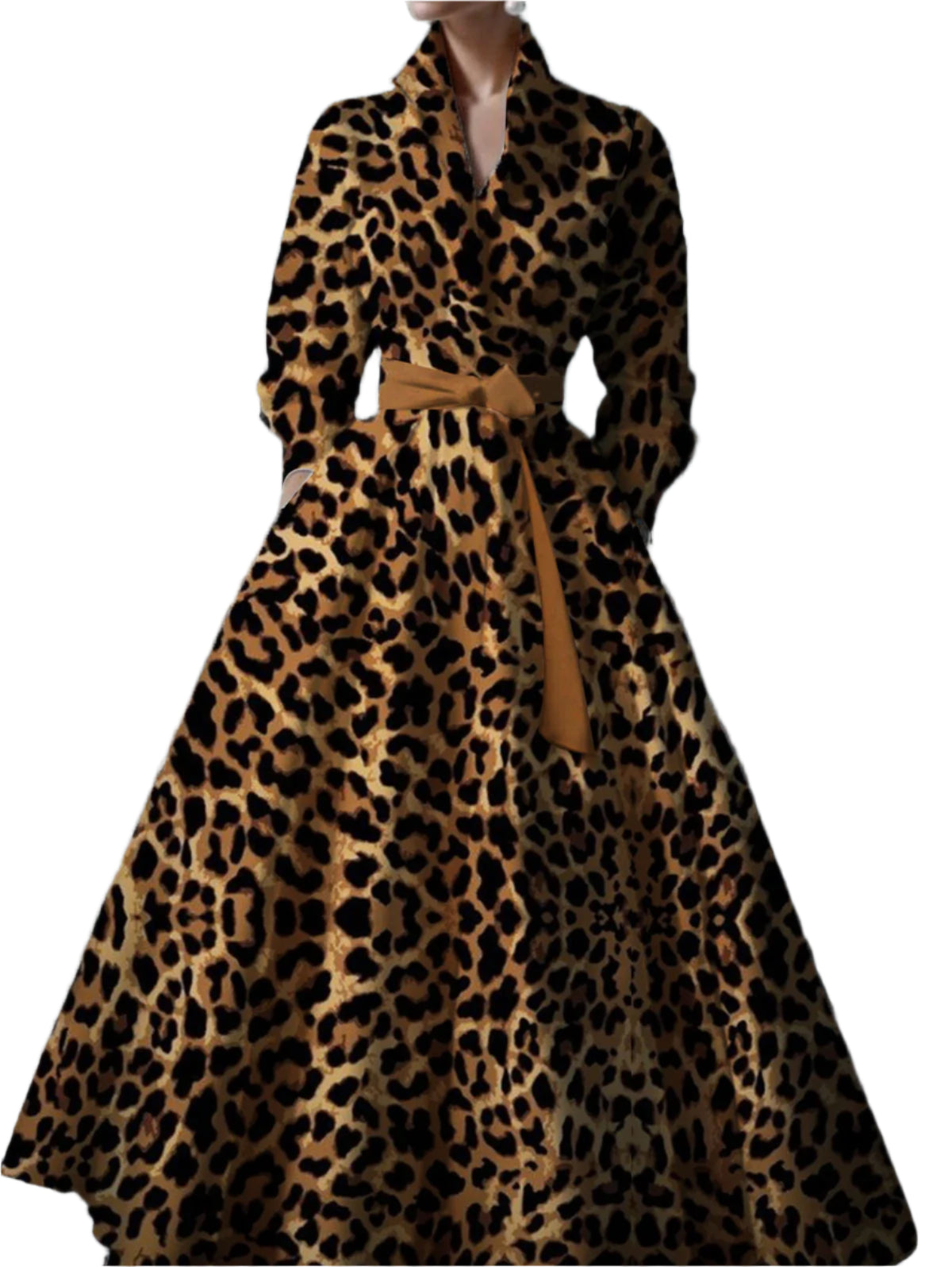 Leopard Pattern Dress